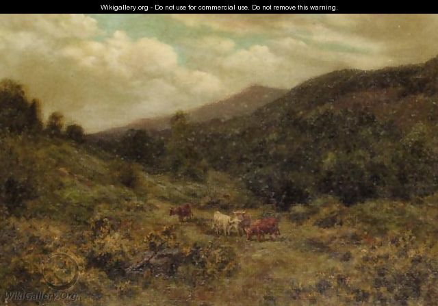 Cattle Grazing - (after) Benjamin Williams Leader