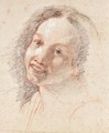 Study Of The Head Of A Smiling Girl - (after) Hendrick Terbrugghen