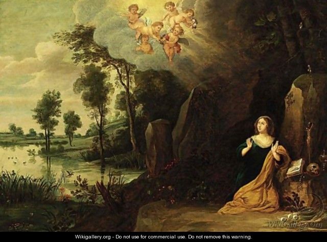 Mary Magdalen In Penitence - (after) Pieter Van Avont