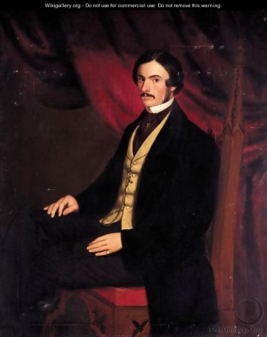 Portrait Of A Gentleman, Possibly George Leslie, 16th Earl Of Rothes - Scottish School