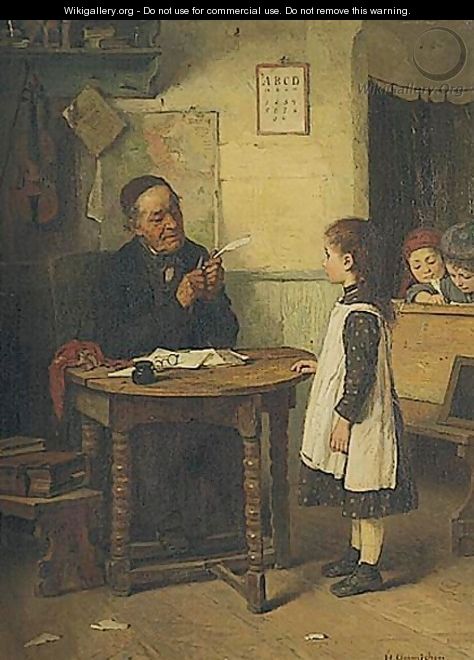 Sharpening The Quill - Hugo Oehmichen