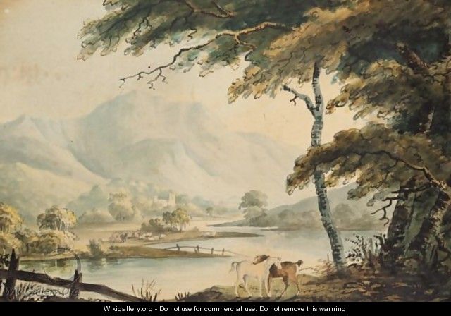 River Landscape - (after) William Payne