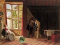 An Unexpected Visitor - John Callcott Horsley