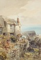 A Pair Of Scenes Of Clovelly, North Devon - Alfred Leyman