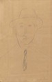 Homme Au Chapeau 2 - Amedeo Modigliani