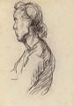 Tete Et Epaules De Femme - Paul Cezanne