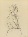 Femme En Profil - Camille Pissarro