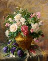 Still Life With Roses - Pierre Garnier