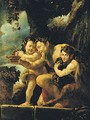 Bacchus With Satyrs - (after) Domenico Fetti