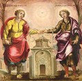 Saints Justus And Pastor, The Patron Saints Of Madrid - Spanish School