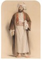 Portrait Of A Gentleman In Middle Eastern Dress - Sir John Gilbert