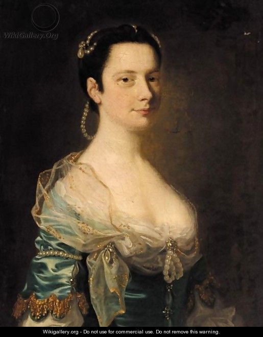 Portrait Of A Lady - Josepf Wright Of Derby