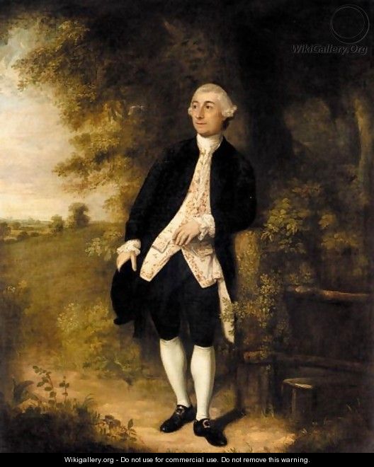 Portrait Of A Gentleman - (after) William Williams