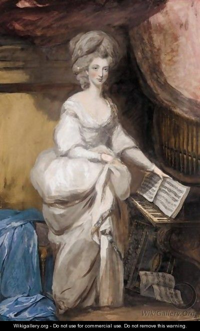 Portrait Of Elizabeth Farren, Later Countess Of Derby - Daniel Gardner