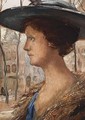 Portrait Of An Elegant Lady - Willem Maris