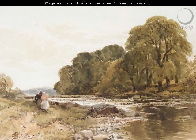 Figures By A River - Edmund Morison Wimperis