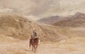A Traveller On Horseback - David Cox