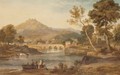 View Of Llangollen,wales - Ramsay Richard Reinagle