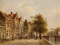 By The Canal, Amsterdam - Johannes Franciscus Spohler