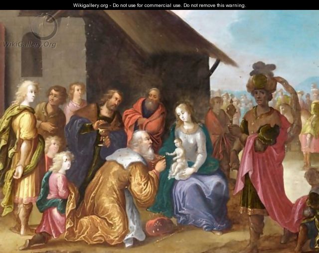 The Adoration Of The Magi - (after) Pieter Lisaert IV
