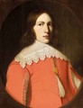 Portrait Of A Young Man, Half Length, Wearing A Red Doublet And A White Ruff - (after) Anthonie Palamedesz. (Stevaerts, Stevens)
