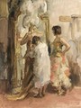 Getting Dressed For The Show At The Scala Theatre, The Hague - Isaac Israels