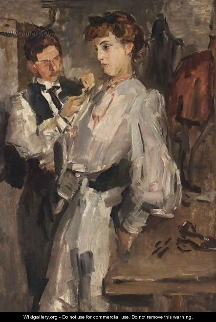 At The Fitting Room, Paquin - Isaac Israels