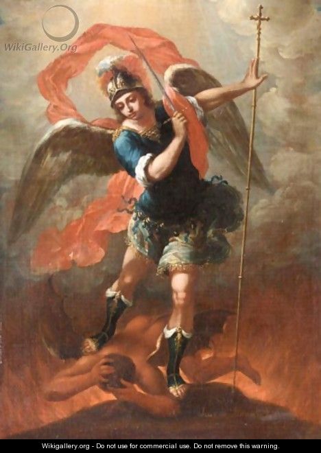 The Archangel Michael - Juan Carreno De Miranda