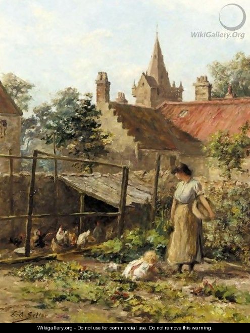 The Kitchen Garden - Charles A. Sellar