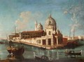 Venice, A View Of The Entrance Of The Grand Canal With Santa Maria Della Salute Behind - (after) Michele Marieschi