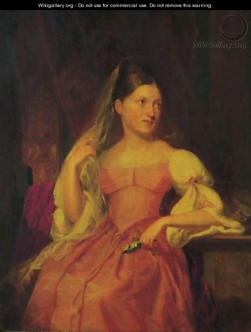 Porrtait Of Catherine Helena Jay - Samuel Finley Breese Morse
