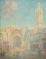 North Africa Town - Louis Comfort Tiffany