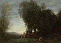 Ronde De Nymphes (Effet Du Matin) - Jean-Baptiste-Camille Corot