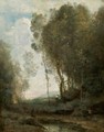 Bord Du Bois - Jean-Baptiste-Camille Corot