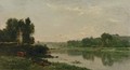 Bords De Riviere - Charles-Francois Daubigny