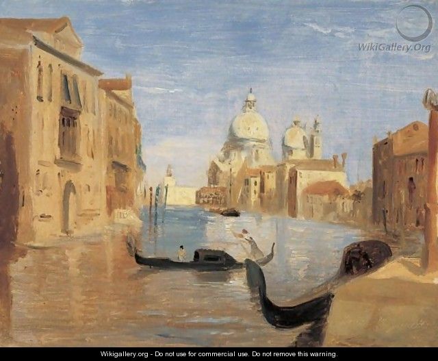 Vue De Venise - Jean-Baptiste-Camille Corot