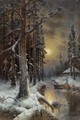 The Forest, Winter - Iulii Iul'evich (Julius) Klever