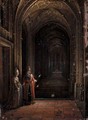 Interior Of A Church - Hendrick Van Steenwijk II