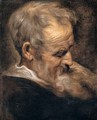 Portrait of an old man - (after) Dyck, Sir Anthony van