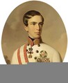 A Portrait Of Franz Joseph I - (after) Anton Einsle