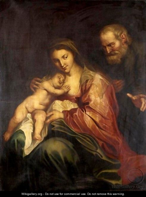 The Rest On The Flight Into Egypt - (after) Dyck, Sir Anthony van