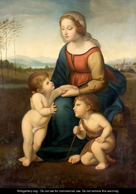 La Belle Jardiniere - (after) Raphael (Raffaello Sanzio of Urbino)