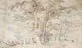 A Clump Of Trees - (after) Jan The Elder Brueghel