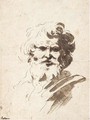 Portrait Of A Bearded Man - Salvator Rosa