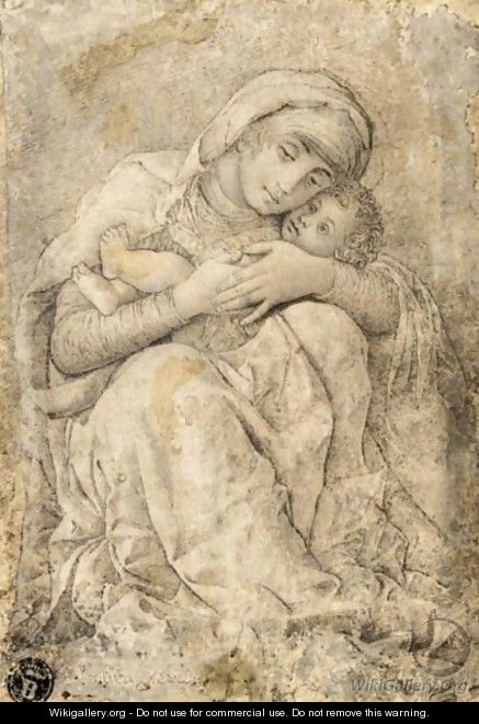 Virgin And Child - (after) Mantegna, Andrea