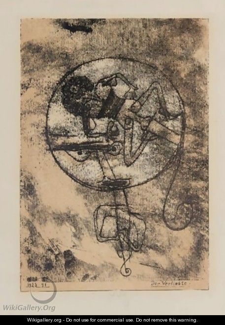 Der Verliebte - Paul Klee