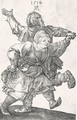 The Peasant Couple Dancing - Albrecht Durer