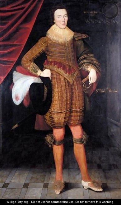 Portrait Of Sir Richard Broke - (after) Gilbert Jackson