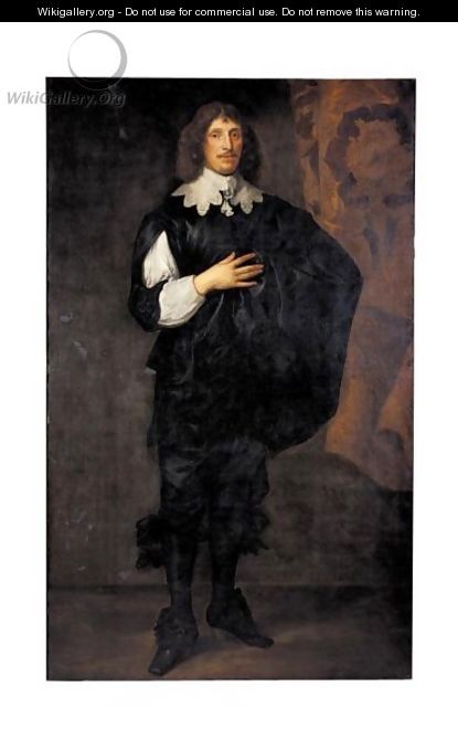 Portrait Of Sir Basil Dixwell, 1st Bt. (1585-1642) - (after) Dyck, Sir Anthony van