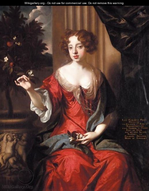 Portrait Of Lady Elizabeth Percy (1667-1722), Later Wife Of Charles, 6th Duke Of Somerset - Sir Peter Lely
